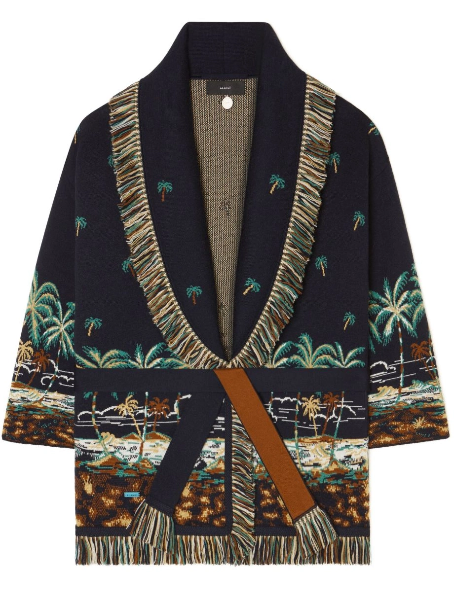 Affordable Women The Tale cardigan Alanui virgin-wool A Hawaiian Of 0426